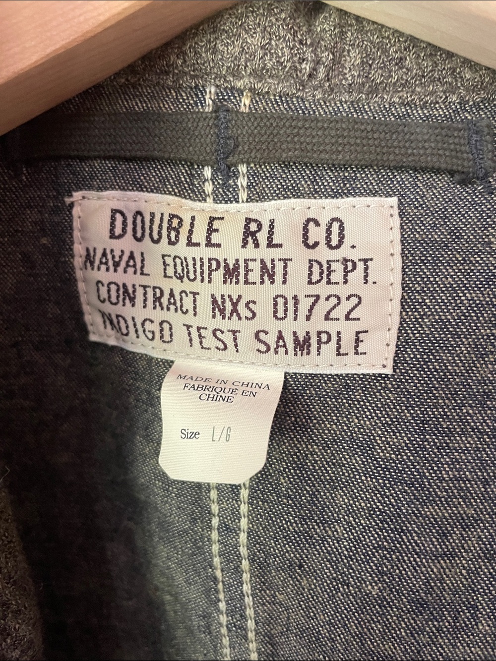 $895 RRL hooded coverall Large - Picture 2 of 9
